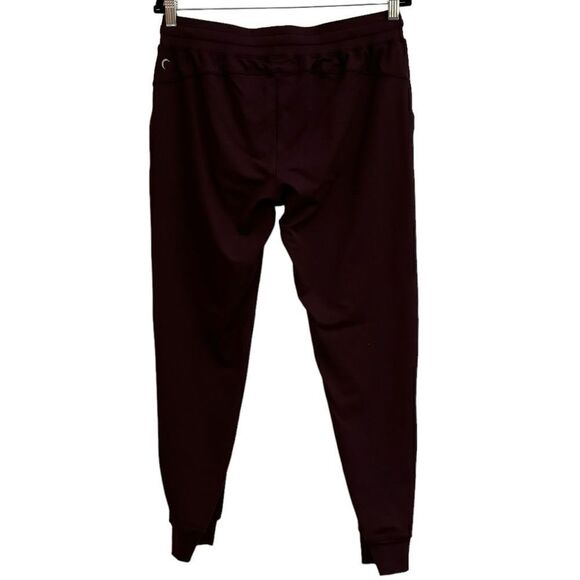 Zyia Active Plum Stetch Workout Jogger Pants w Pockets Small - Picture 4 of 5